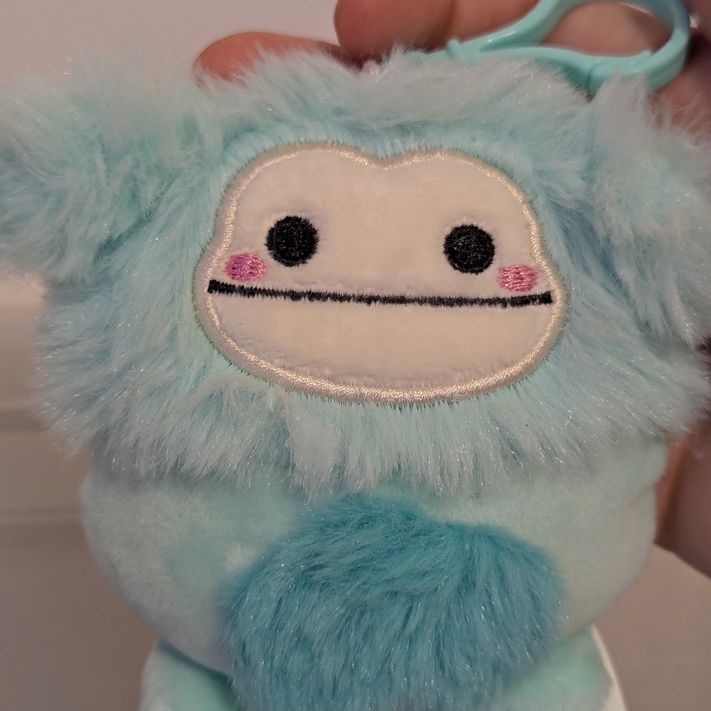 2.5" Bigfoot 🩵 Squishmallow Keychain